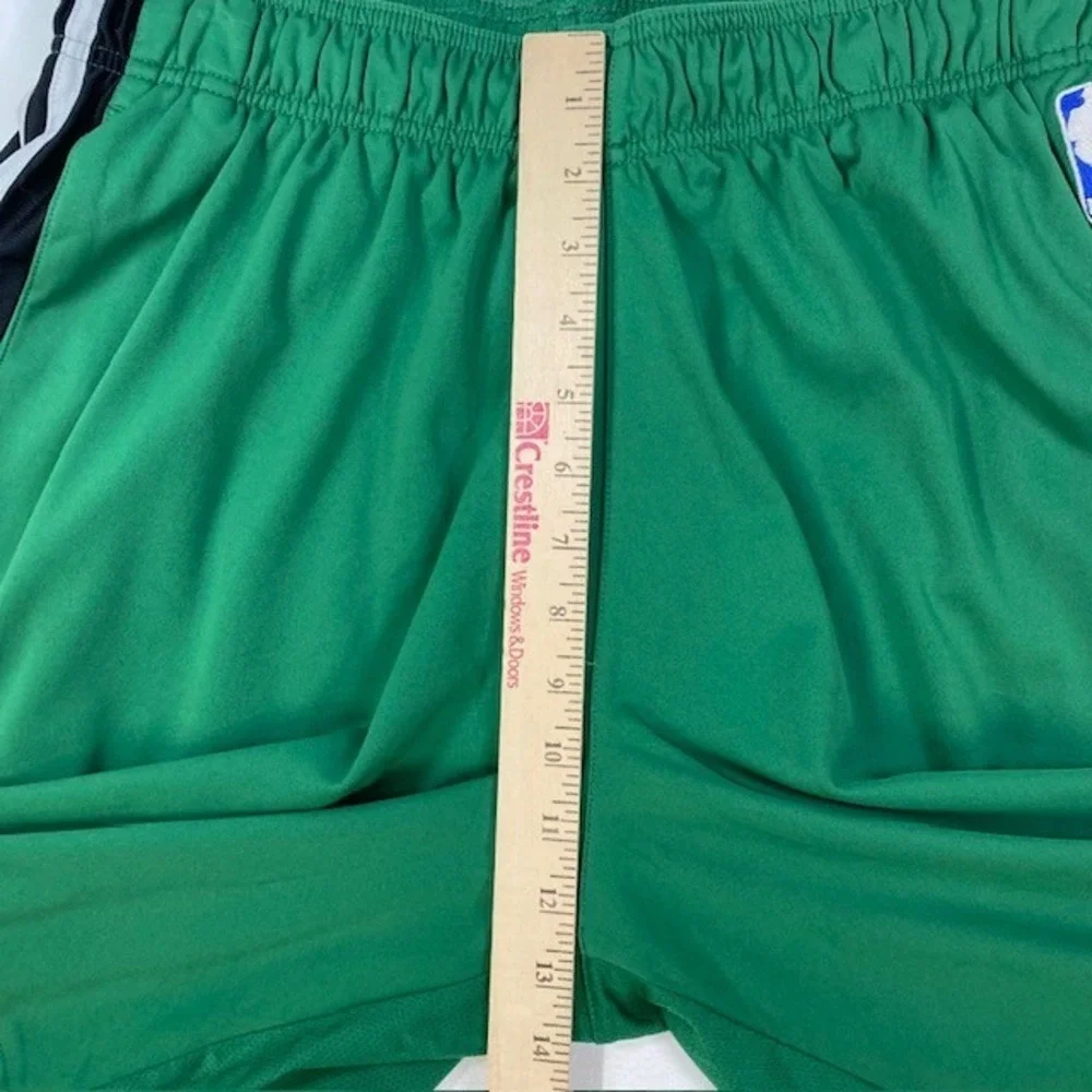 Adidas NBA Boston Celtics Basketball Shorts Athletic Green‎ Mens Large